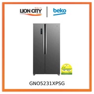 Beko GNO5231XPSG Fridge Freezer 521L Side by Side
