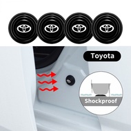 Toyota Car Door Trunk Shockproof Silencer Gasket Rubber Sound Proof Door Buffer Vios Wish Hilux Yaris Rush Corolla Cross Avanza Innova Hiace Alphard Altis Camry