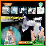 READY PORTABLE MESH NEBULIZER ALAT BANTU UAP PERNAFASAN ASMA PILEK OKSIGEN | STOCK TERBATAS