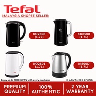 Tefal Safe Tea Kettle Black 1.7L KO2608 (Black)/ KO2601 (White)/ KO800D/ KO8508