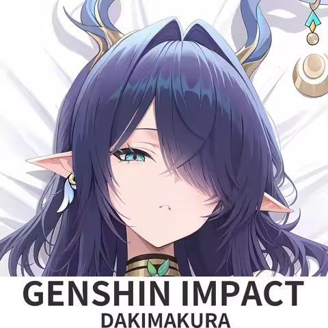 Dakimakura Hugging Body Pillow Case Anime Genshin Impact Lauma Pillow Cushion Cover
