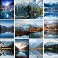 YoYo MQ3 30×40cm 5d Diamond Painting Beautiful Mountain And Water Scenery Kits Diy Diamond Embroider