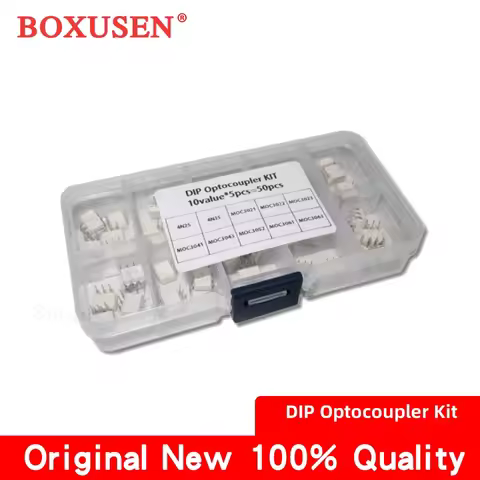 DIP Optocoupler Kit 10value*5PCS=50PCS 4N25 4N35 MOC3021 MOC3022 MOC3023 MOC3041 MOC3043 MOC3052 MOC