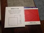 Kobo Libra 2 官方翻新機 白色 連橙色保護套