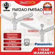 Panasonic Fan  FM12AO 48inch Panasonic FM15AO 60inch 3 Blades Regulator Ceiling Fan Kipas Siling Kip