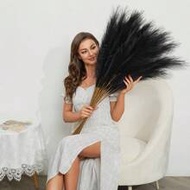 Artificial Plants Faux Pampas Faux Pampas Grass Artificial Plants 100/80/60/50Pcs/30pcs/20pcs/15pcs/