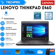 Lenovo ThinkPad E460 / E480 Core i5-6200U / i7 8th Gen | 14" Laptop | DDR4 RAM | M.2 SSD | Student &