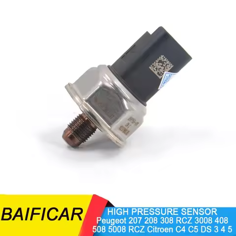Baificar Gasoline HIGH PRESSURE PETROL SENSOR 198554 For Peugeot 207 208 308 RCZ 3008 408 508 5008 R