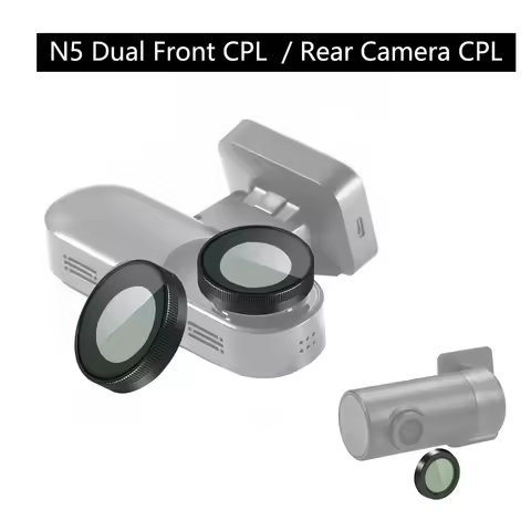 for DDPAI N5 Dual HD Lens Dust Protection Anti Glare CPL Filter For DDPAI Rear Camera CPL Filterfor 