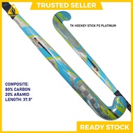 TK Hockey Stick P2 PLATINUM-Late Bow 36.5" / 37.5" (80% C + 20% A) Kayu Hoki