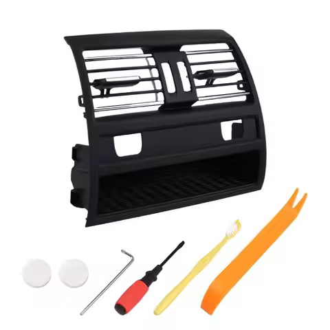 New!Rear Center Console Air Vent Air Conditioning Vent Car Rear Air Vent A/C Cover For BMW 5 Series 