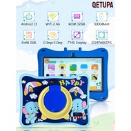 7 Inch Elephant Android 13 Kids Tablet, A133 Quad-Core 1.6GHZ Processor,2GB RAM+32GB ROM,1024*600 IP