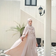 Medina Abaya Oats by TUBITA – Gamis Polos Wanita Abaya Syari