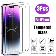 3Pcs Tempered Glass for OPPO A38 A18 A98 A78 A57 A58 A16K A17 A17K A16 A94 A15 A15S A35 A36 A77 A54 