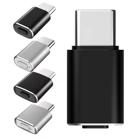 USB C Mouse Jiggler with Switch Button Mouse Mover 3 Jiggle Modes Mouse Shaker Driver-Free Keep Comp