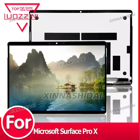 Super Quality For Microsoft Surface Pro X LCD Display Touch Screen Digitizer Assembly for pro X LCD 