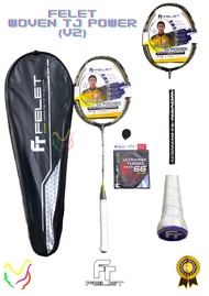 Raket Badminton Felet Woven TJ Power (V2) ORIGINAL