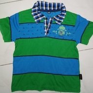 Baju tshirt berkolar budak lelaki (Preloved)