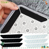 TEAK 8 pcs Carpets Anti-slip Rug Grips Hardwood Floors Area Rugs Rug Tape Removable Silicone Sticker