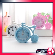 Free Shipping - J5476 Bicycle Alarm Clock/Bicycle Alarm Clock/Analog Clock/Bicycle Table Clock/Uniqu