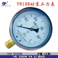 B. b. YN100 Oil Filling Shock Resistant Pressure Gauge Hydraulic Pump Diesel Machine Blender Hydraul