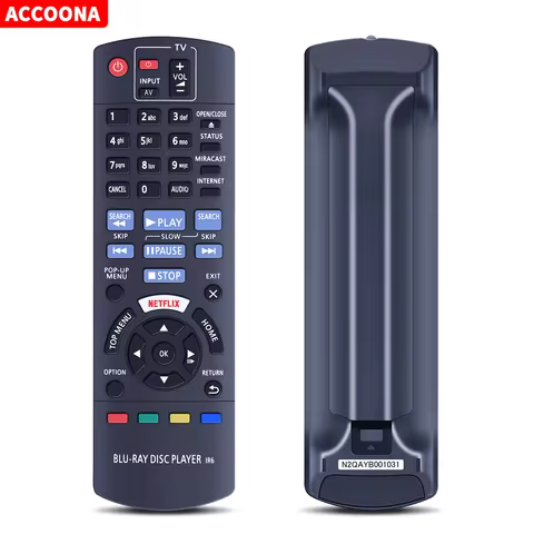 Remote Control For Panasonic N2QAYB001031 N2QAYB000962 N2QAYB001030 N2QAYB001033 N2QAYB001029 DMP-BD