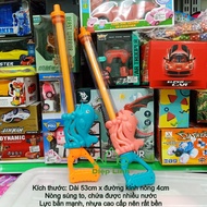 Đồ chơi súng nước  súng ống phun nước súng thụt nước cho bé đồ chơi đi biển 2 nòng 4 nòng giá rẻ