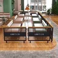 Restaurant Iron Art Low Partition Booth Hotel Office Flower Stand Guardrail Restaurant Bar Aisle Fen