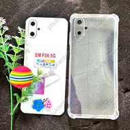 Samsung M06 5G / F06 5G Shockproof Transparent Flexible Case with 4-Corner Protection
