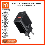 Xiaomi 33W Fast Dual Output USB Charger Adapter a & C MCDODO CH-0921
