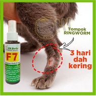 F7 🌿 Natural Spray Kurap Fungus Luka Ulser Nanah Ulcer kucing