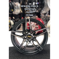 NEW RIM 15 BBS CON4 FOR WISH SIENTA ALZA POLO