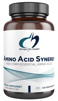 Amino Acid Synergy - Vegetarian Essential Amino Acids Supplement with BCAAs, Alpha-Ketoglutarate, Me