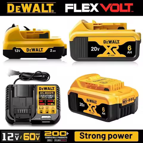 Original 20V DeWalt battery 6Ah/12Ah replaceable DCB200 DCF860 Dcd796 DCG406 DCF880 DCF512 DCD805 po