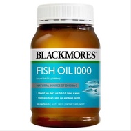 BLACKMORES FISH OIL OMEGA 3 6 9 MINYAK IKAN SALMON KALBE - 200 KAPSUL