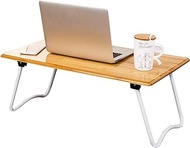 Portable Lap Desk Laptop Bed Tray Desk Bamboo Laptop Bed Table,Folding Bed Table lap desk for laptop,Laptop Stand for Reading Breakfast Home Office(Size:L60cm) Fashionable