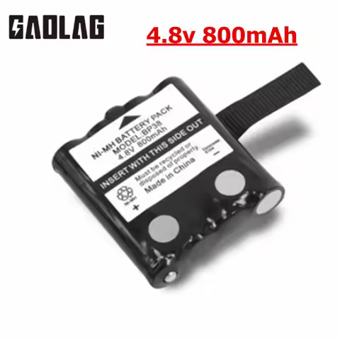 4.8v NI-MH Rechargeable Battery For Uniden Radio BP-38 BP-39 BP-40 BT-1013 4.8V 800mAh For MOTOROLA 