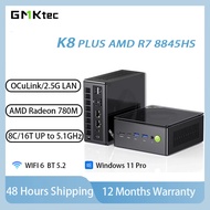 Gmktec K8 Plus Mini PC AMD Ryzen 7 8845HS DDR5 PCIE4.0 OCulink WIFI6 BT5.2 Desktop Computer