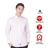 Áo Sơ Mi Nam Tay Dài Aligro Màu Hồng ALG0076