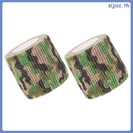 2 Pcs Cohesive Pet Bandage Adhesive Wrap for Pets Non-woven Bandages Animal Wound  sijicc