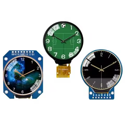 TFT Display 1.28 Inch TFT LCD Display Module Round RGB 240*240 GC9A01 Driver 4 Wire SPI Interface 24