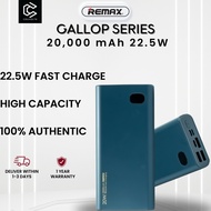 [SG IN-STOCK] Remax RPP-292 Gallop Series 20,000mAh Powerbank with 20W+22.5W PD+QC Ultra-Fast Charging