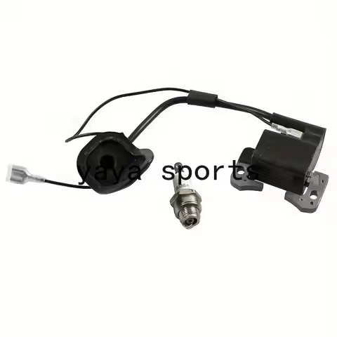Ignition Coil Spark Plug for 2-stroke 33cc 43cc 47cc 49cc 50cc Mini Moto Dirt Pocket Bike Chopper Sc