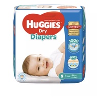 Huggies Dry Tape Super Jumbo Pack S84/M72/L60/XL48 qATV