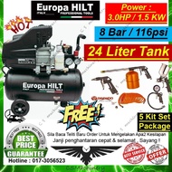 Europa hilt 🔥 compressor 24L 100% Original , HeavyDuty Pam angin , tong angin , Tank Compressure