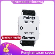 Tennis Score Keeper Wristband Portable Counter 8cm Big Screen Wearable for Men Women Match Accurate 