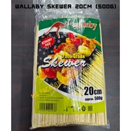 20cm/25cm / 30cm Wallaby Skewer （700gm±）Kayu Satay / Lidi Satay BBQ Stick  10" & 12"  10inch  12inch