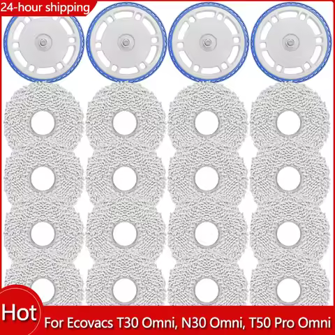 Mop Holder Bracket Fit For ( Ecovacs T30S COMBO, T30 / T30 Pro Omni, N30 / N30 Pro Omni, T50 Pro Omn