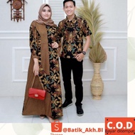 COUPLE GAMIS BATIK KOMBINASI MODERN / BATIK COUPLE GAMIS JUMBO /