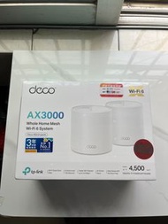 TP-Link Deco AX3000 AX50 全屋 Mesh Wi-Fi 6 系統 (2件裝)